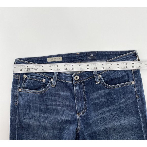 AG Adriano Goldschmied Women’s Belle Flare Leg Jeans Size 31 X 34 - Picture 4 of 10